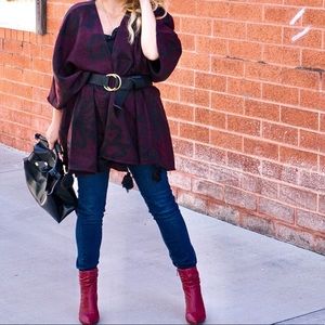 Cleobella Tassle Poncho